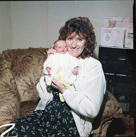 Barry and Liz Jenkins with miracle baby