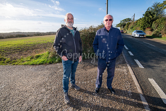 Cavendish Road, Clare, 70-homes development. Picture by Mark Wes