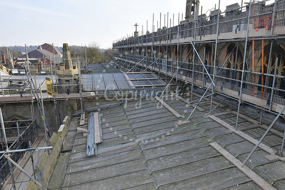 Newark Parish Church heritage work