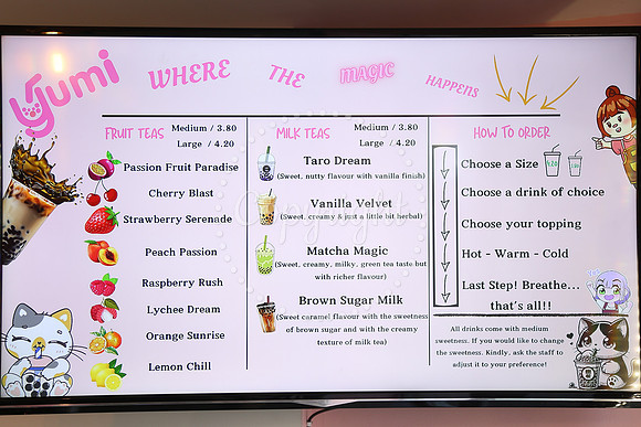 Yumi Bubble Tea Attlebrough