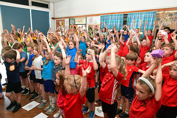 Create Day at Orston Primary School, with visit from Royal Balle