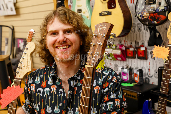 James Ready has opened a guitar emporium