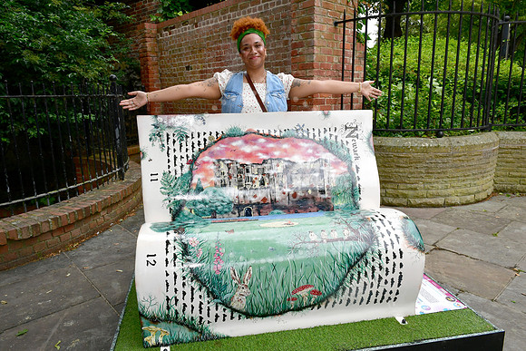 Launch of Newark's Book Bench Trail