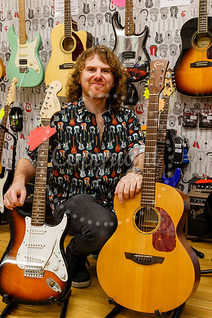 James Ready has opened a guitar emporium