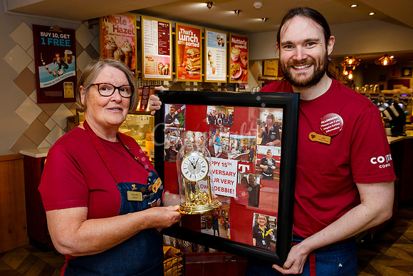 Costa Coffee in Diss celebrates 15 years