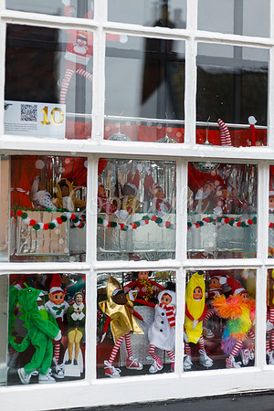 Double Street Advent Windows