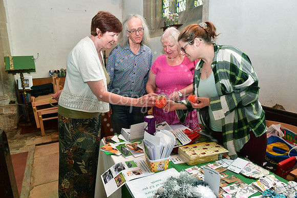 Barrowby Church Eco event with award presentation