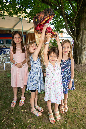 NJ July Racecourse, NewmarketDinosaur day.  Picture by Mark Wes