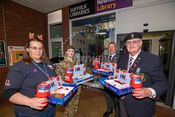 The Guineas, NewmarketLaunch of Newmarket Poppy Appeal. Picture