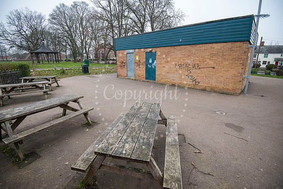 Kiosk Haverhill Recreation Ground. Picture by Mark Westley