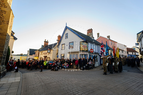Diss Annual Remembrance Parade and The Royal British Legion Poppy Appeal