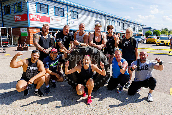Strongman event at Diss Fit Club in Hopper Way.