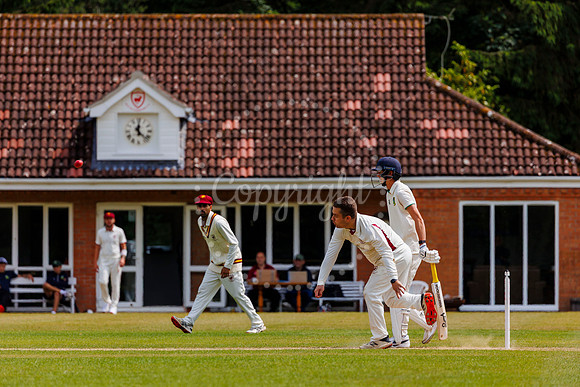 Cricket action from Old Buckenham v Norwich