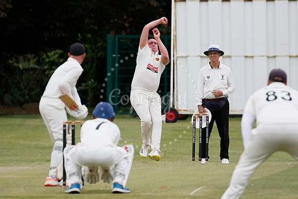 Cricket action from Diss vs Thetford Town
