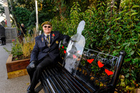 Official unveiling of the war memorial in Harleston
