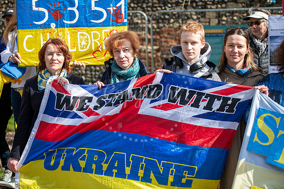 BFP Angel Hill, Bury St EdmundsStand with UkraineOxana Borisso