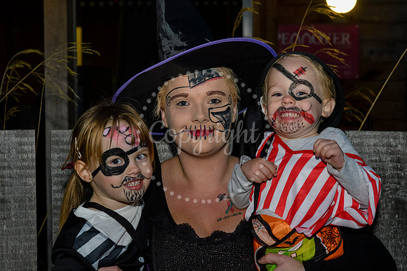 Halloween party at the Pennoyer Centre in Pulham St Mary