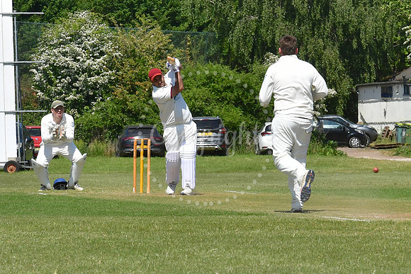 Newark 2nd XI v Great Dolby cricket action