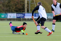 Hockey action from Harleston Magpies Men's 4 v Thetford 1