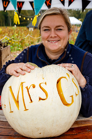 Mrs G’s Pumpkin Patch in Garboldisham opening day