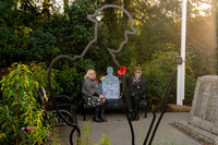 Official unveiling of the war memorial in Harleston