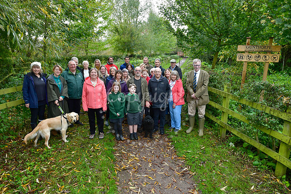 Gunthorpe Nature Reserve, opening