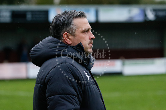 Diss Town FC Manager Garth Good.