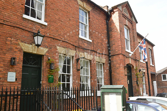 VE Day anniversary, decorations around Southwell