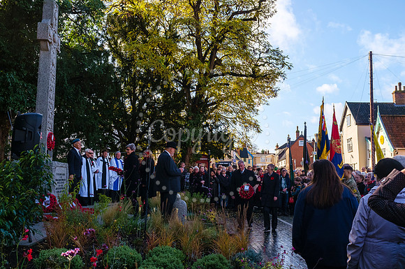 Harleston Annual Remembrance Parade and The Royal British Legion Poppy Appeal