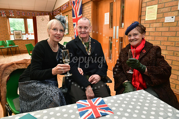 VE Day celebrations at Leadenham Village Hall