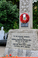Official unveiling of the war memorial in Harleston