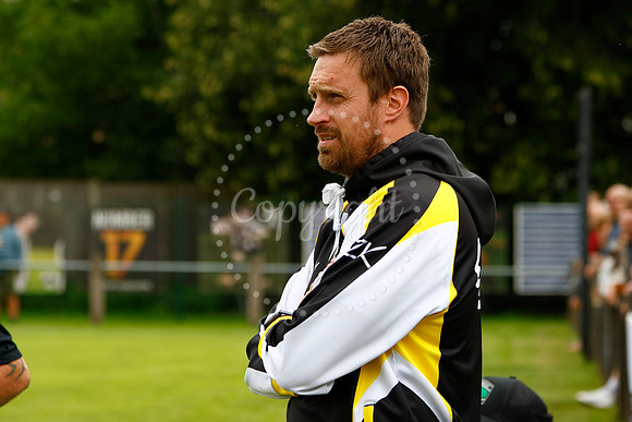 Harleston Town FC Manager Matt Halliday