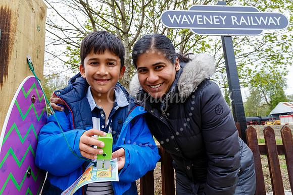 Bressingham Steam Museum Easter Egg Hunt