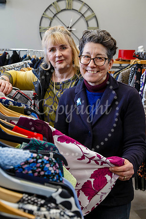 Blossom Charity in Eye held its first pop-up clothing sales