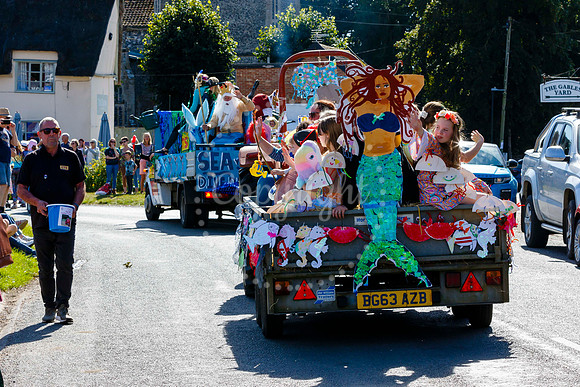 Pulham Market Carnival whose theme this year of ‘Under the Sea