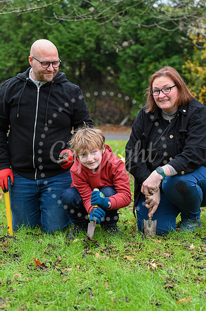 Petingo Close, Studlands Park, Newmarket Community planting even