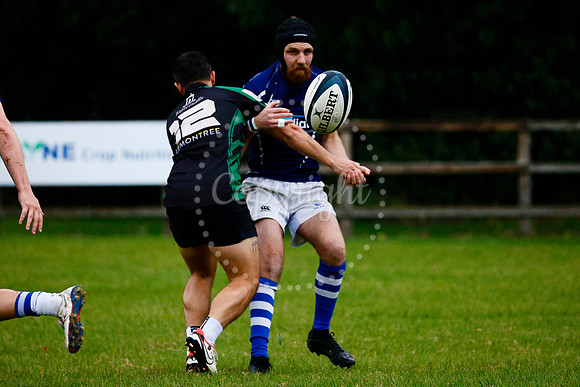 Rugby action from Diss vs Newmarket