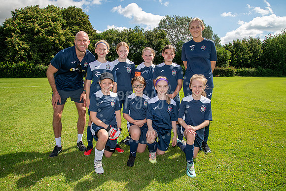 Stowupland Falcons Football Club Ladies Day girls football even