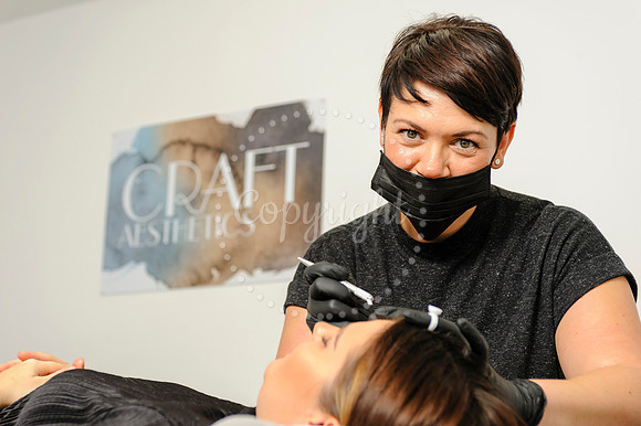 Andrea Orton of Craft Aesthetics in Diss, who's new offering Microblading