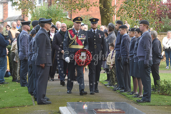 All Souls ceremony at Newark Cemetery polish war graves