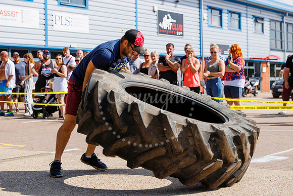 Strongman event at Diss Fit Club in Hopper Way.