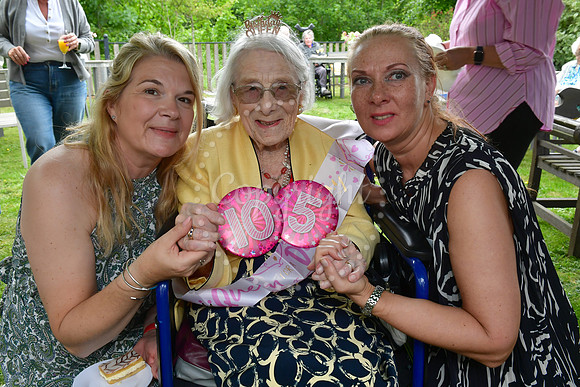 Margaret John Celebrating 105th birthday