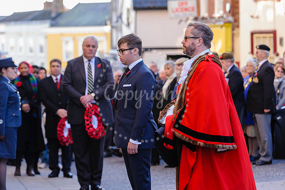 Diss Annual Remembrance Parade and The Royal British Legion Poppy Appeal