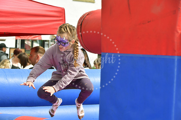 Beaumond House Easter fun day in Newark Market Place