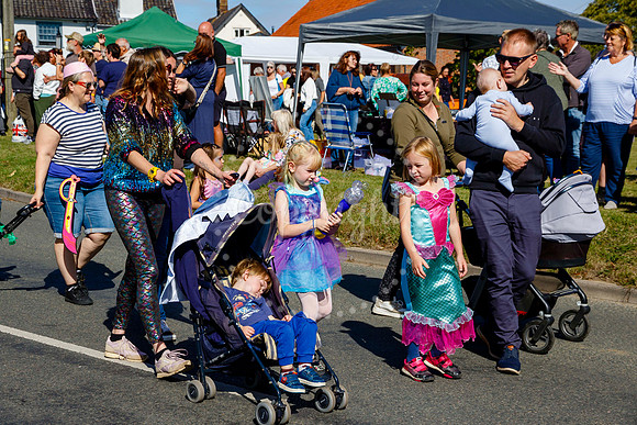 Pulham Market Carnival whose theme this year of ‘Under the Sea