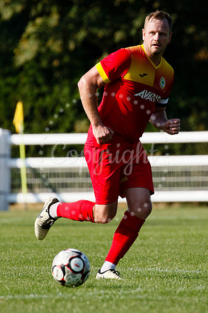 Football action from Walsham-le-Willows vs Fakenham Town