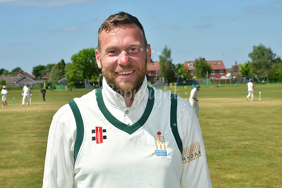 Farndon XI v Ellerslie 2nd XI cricket action