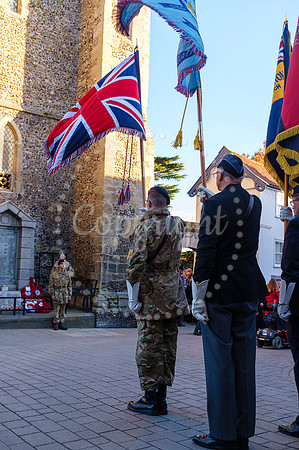 Diss Annual Remembrance Parade and The Royal British Legion Poppy Appeal