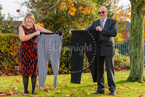 Slimming World Super slimmers Rosie Riches and Graham Taylor