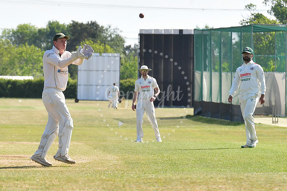Collingham 1st XI v Attenborough cricket action